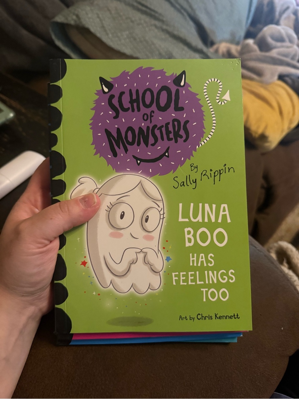 School of Monsters Kids Book Set - Blue, Pink, Green - Picture 6 of 6